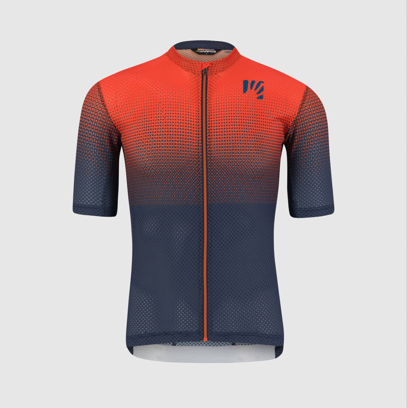 KARPOS Cyklistický dres s krátkym rukávom - VAL VIOLA - červená/modrá L