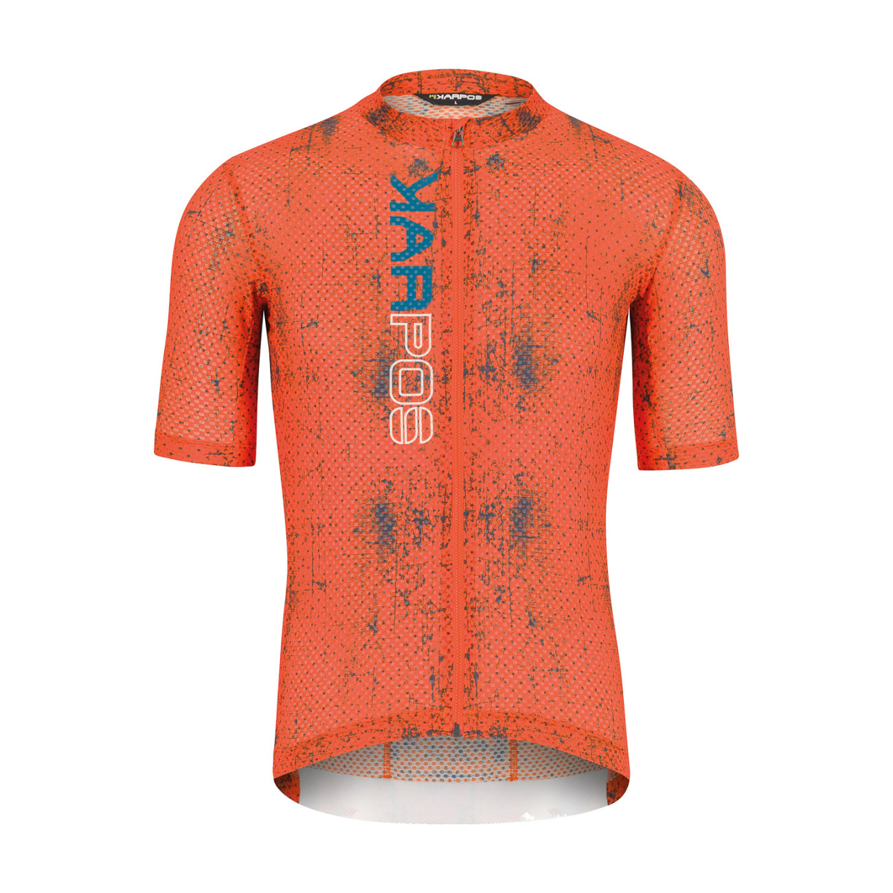 KARPOS Cyklistický dres s krátkym rukávom - VAL VIOLA - oranžová L