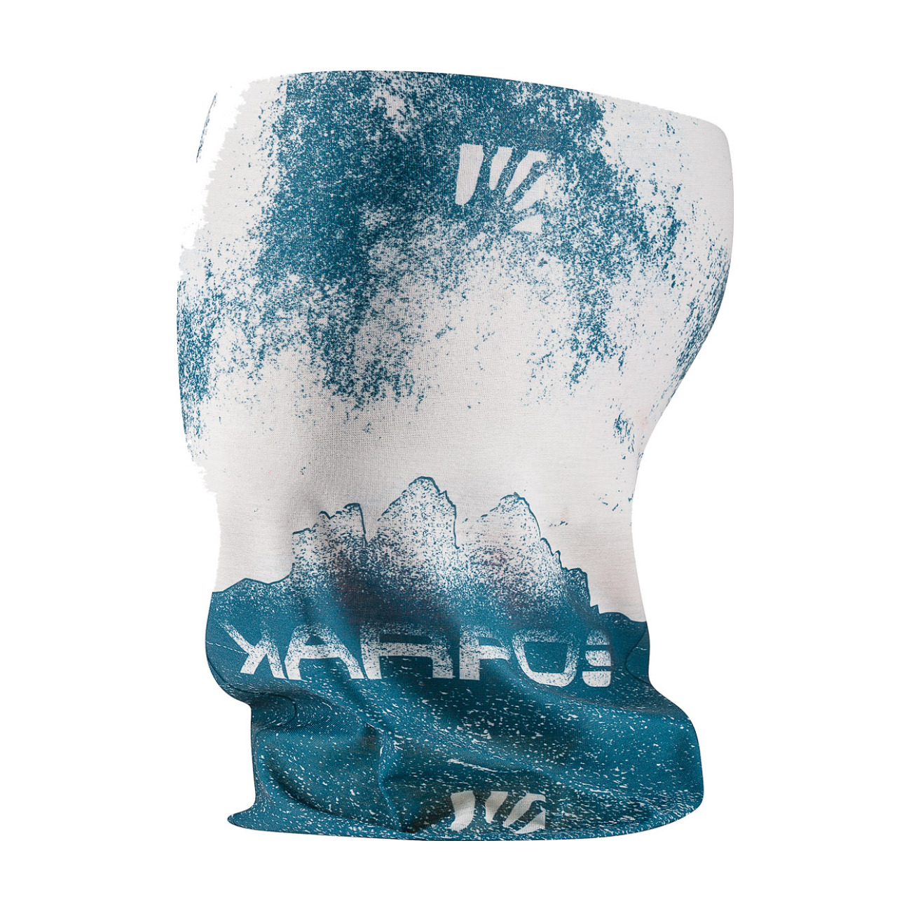 KARPOS Cyklistický nákrčník - TRECIME - šedá/modrá UNI