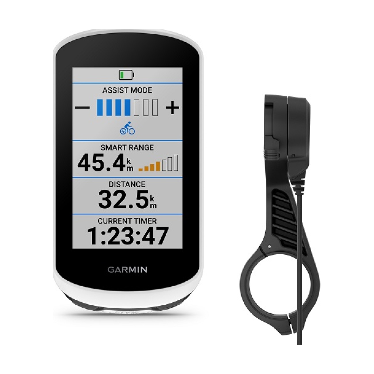 E-shop GARMIN cyklopočítač - EDGE EXPLORE 2 POWER BUNDLE - biela