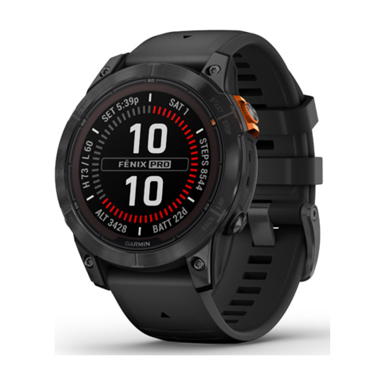 GARMIN FENIX 7S PRO SOLAR - čierna GARMIN FENIX 7S PRO SOLAR - čierna