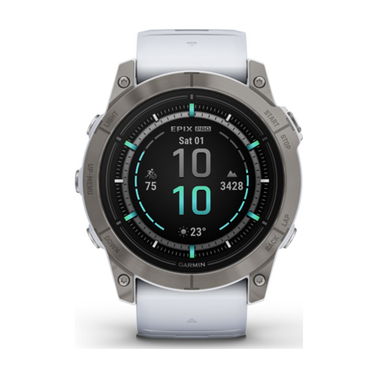 
                GARMIN smart hodinky - EPIX PRO G2 51MM - strieborná/biela
            