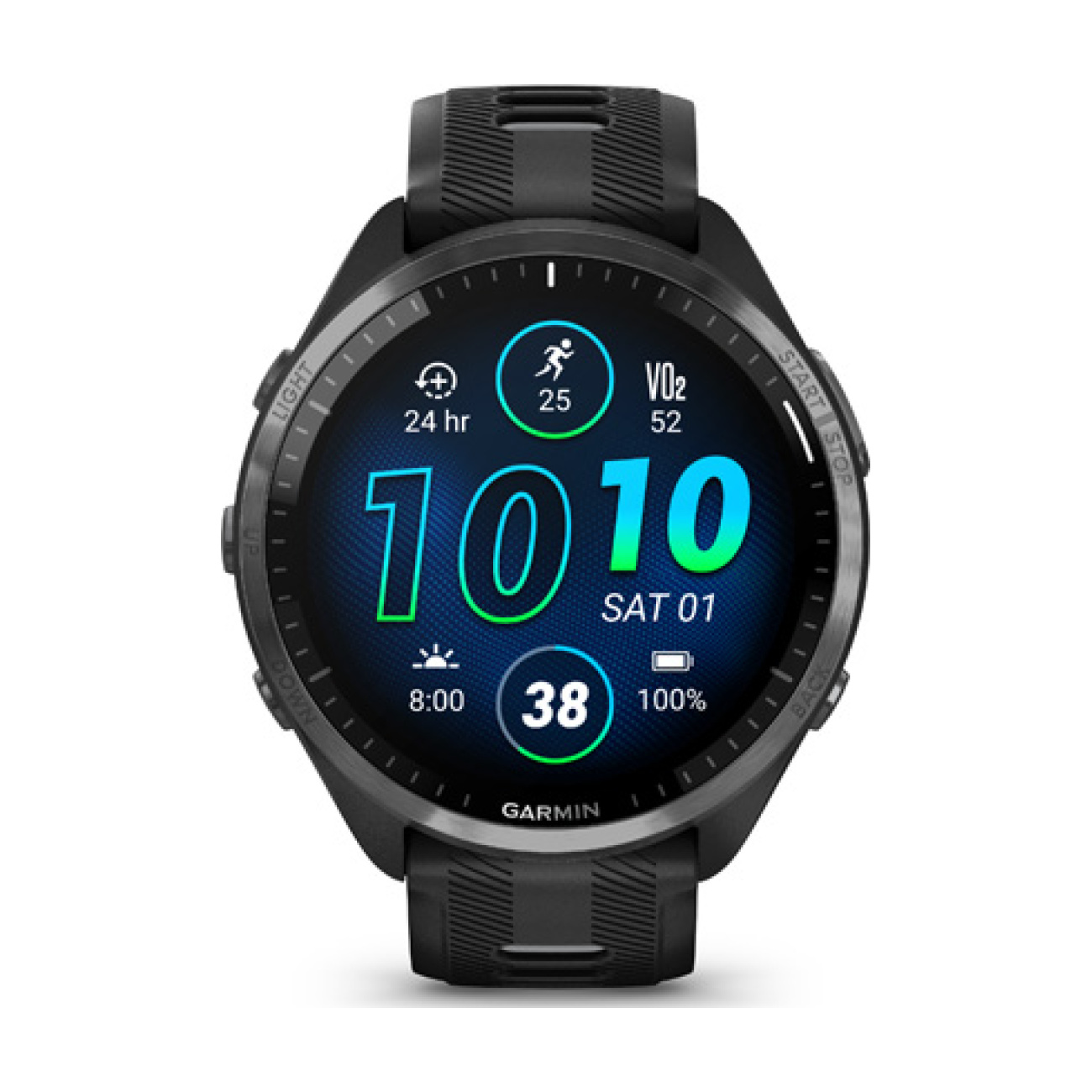 GARMIN smart hodinky - FORERUNNER 965 - čierna/šedá