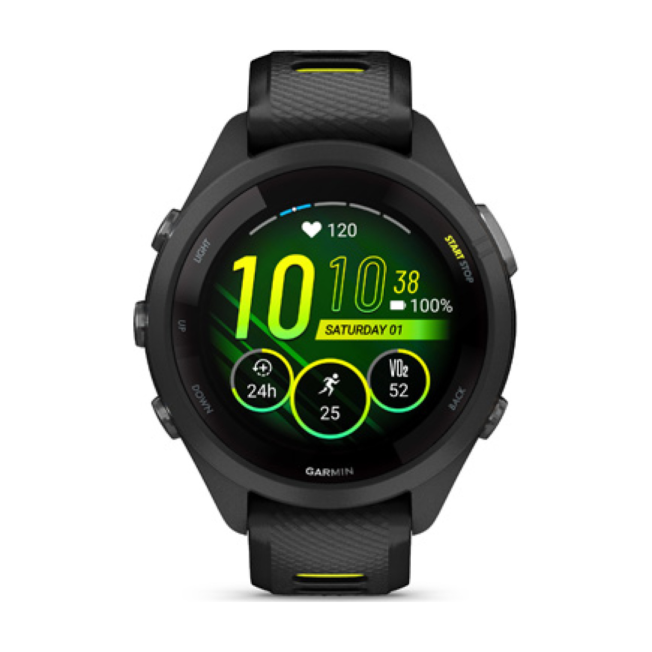 
                GARMIN smart hodinky - FORERUNNER 265S - čierna/žltá
            