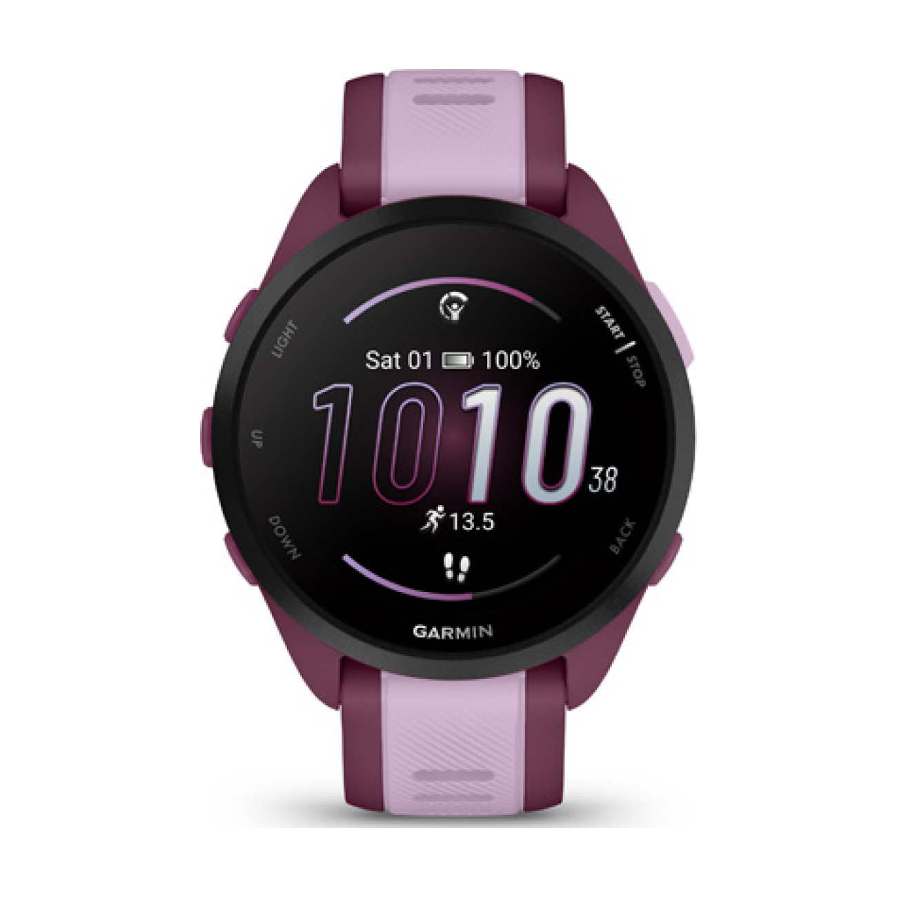 GARMIN smart hodinky - FORERUNNER 165 MUSIC - fialová