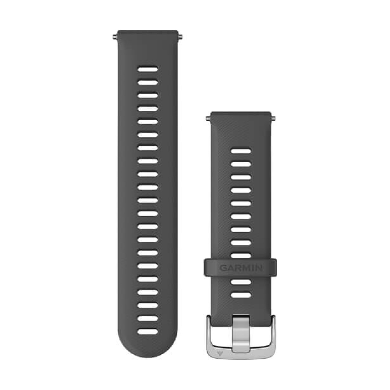 GARMIN remienok - QUICK RELEASE 22 MM - šedá/strieborná