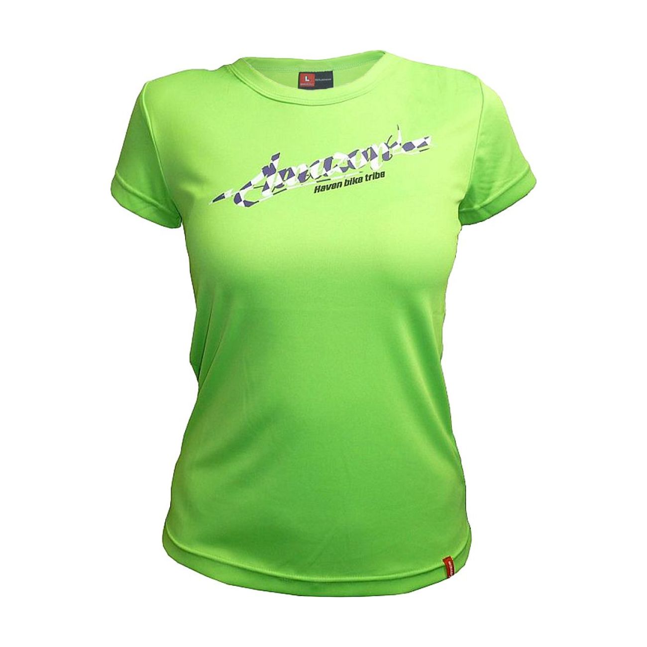 HAVEN Cyklistický dres s krátkym rukávom - AMAZON SHORT - zelená/biela