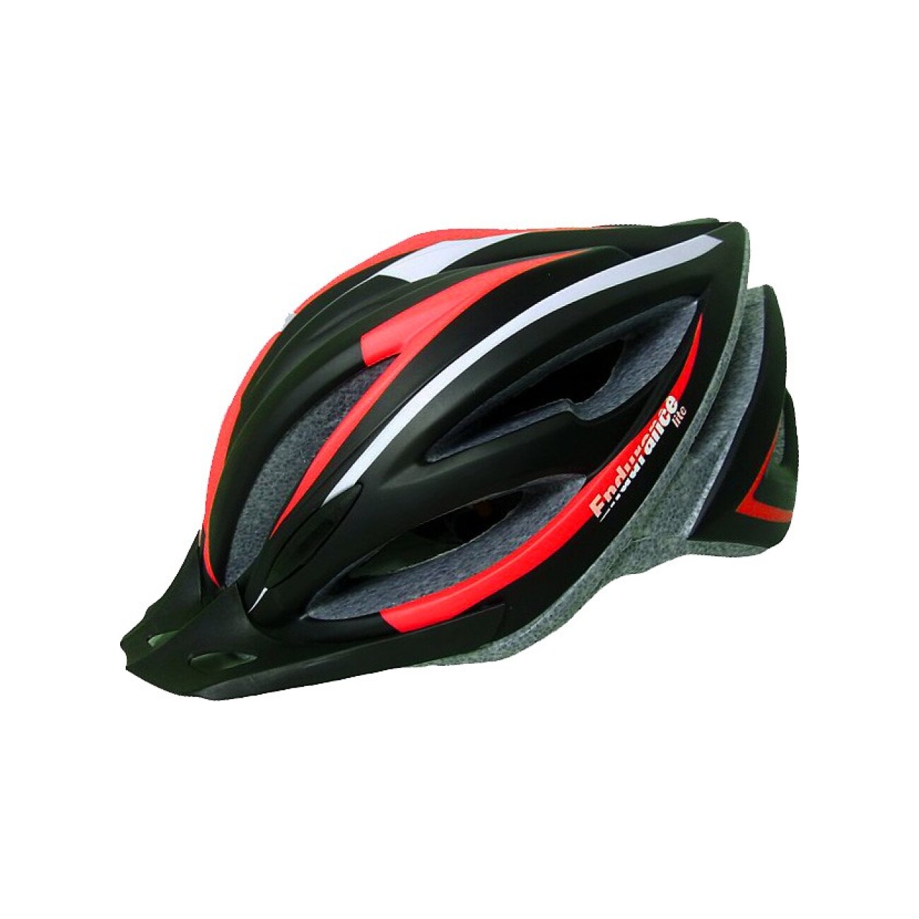 HAVEN Cyklistická prilba - ENDURANCE LITE - čierna/červená (55–59 cm)