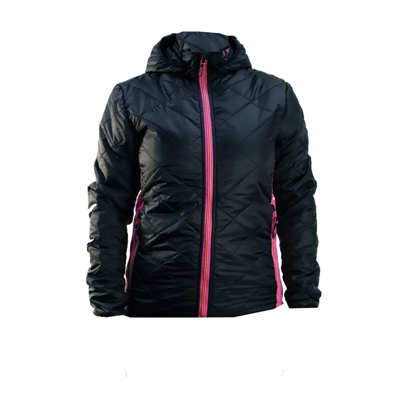 
                HAVEN Cyklistická zateplená bunda - THERMAL - čierna/ružová L
            