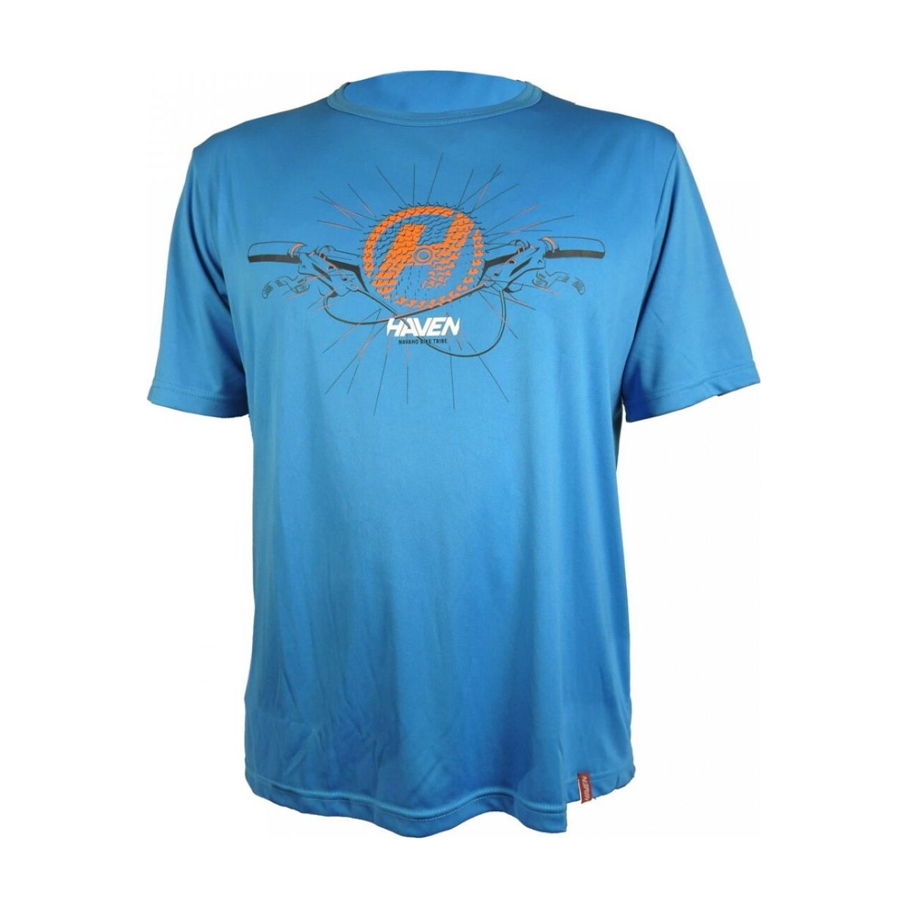 
                HAVEN Cyklistický dres s krátkym rukávom - NAVAHO II SHORT - modrá/oranžová S
            