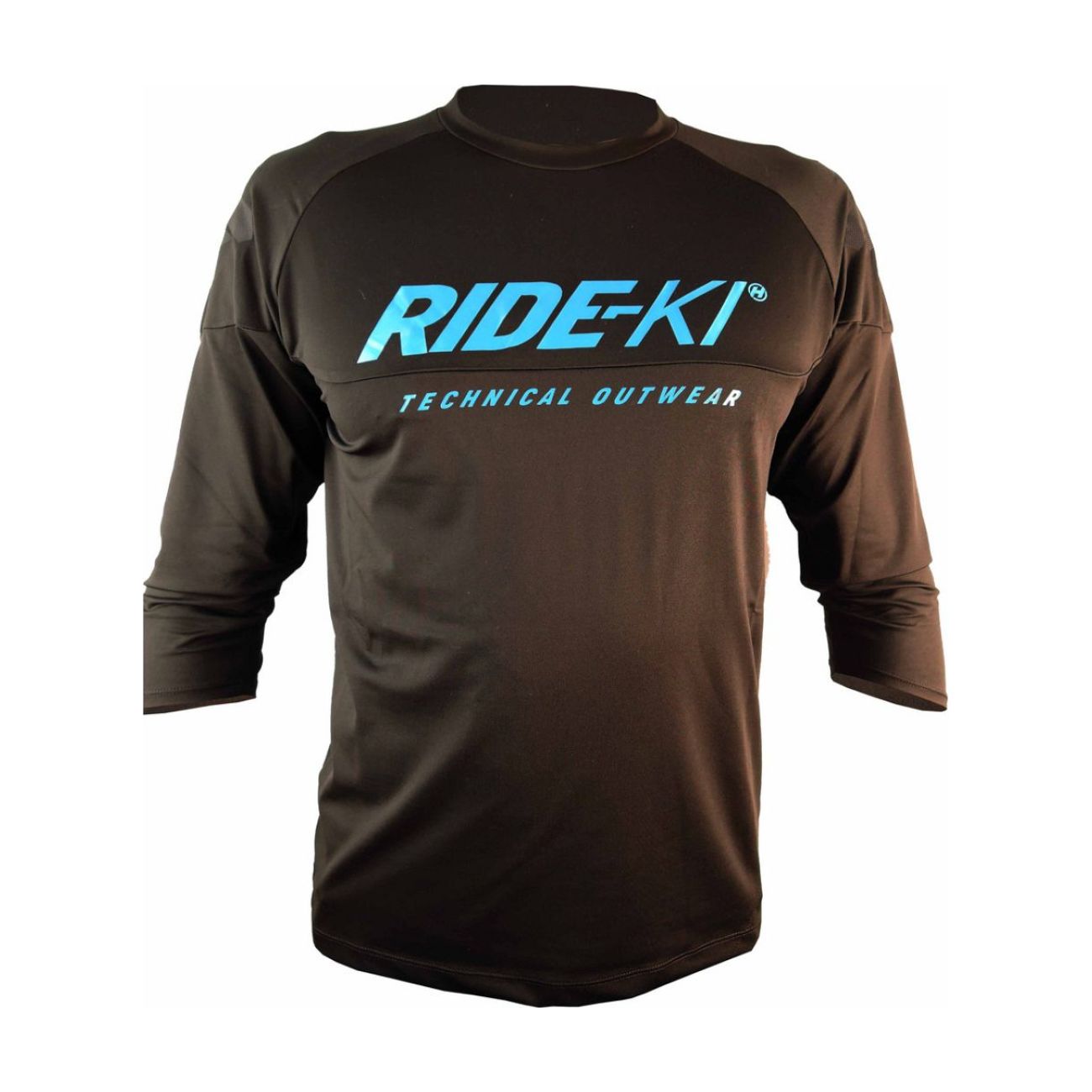 HAVEN Cyklistický dres s krátkym rukávom - RIDE-KI - čierna/modrá 2XL