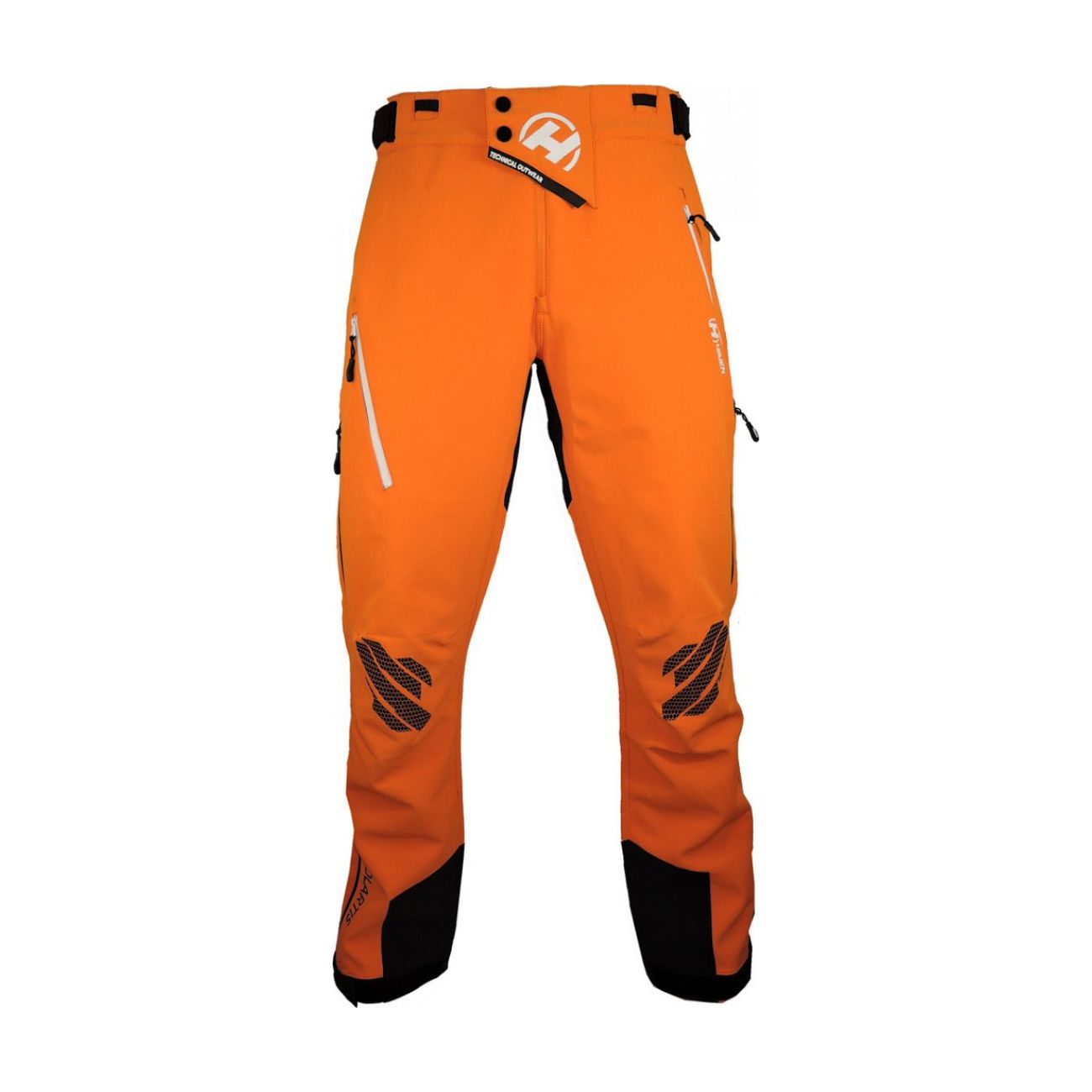 
                HAVEN Cyklistické nohavice dlhé bez trakov - POLARTIS - oranžová XL
            