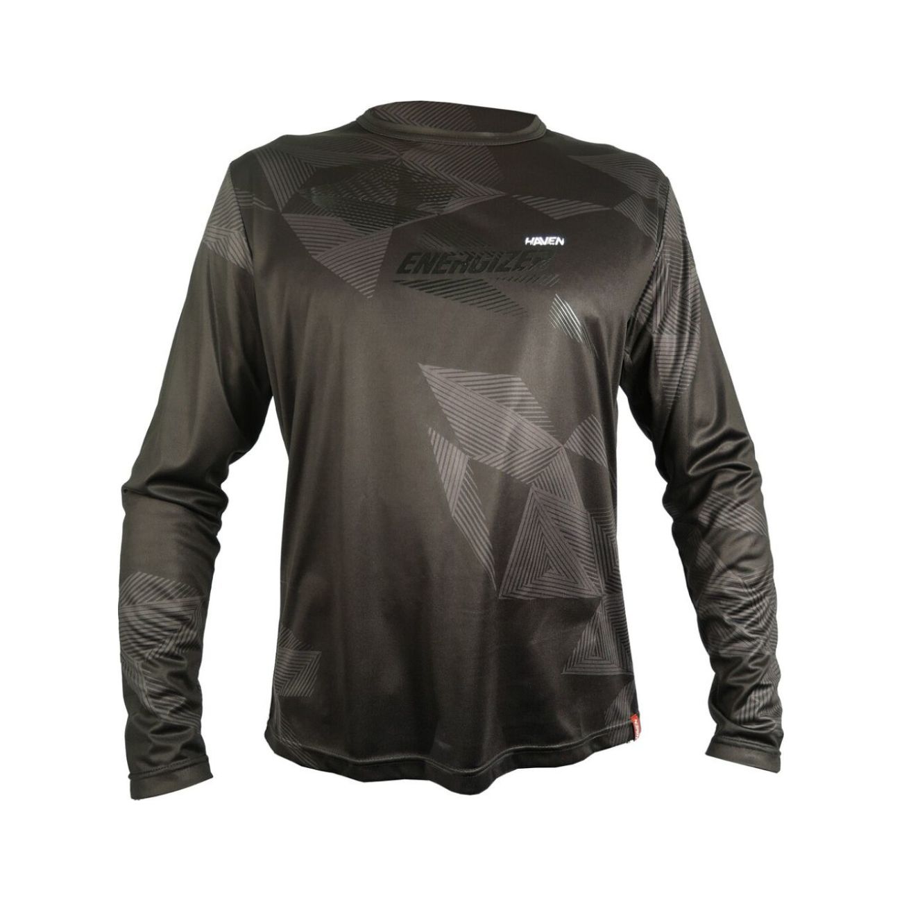 HAVEN Cyklistický dres s dlhým rukávom letný - ENERGIZER CRAZY LONG - čierna 2XL