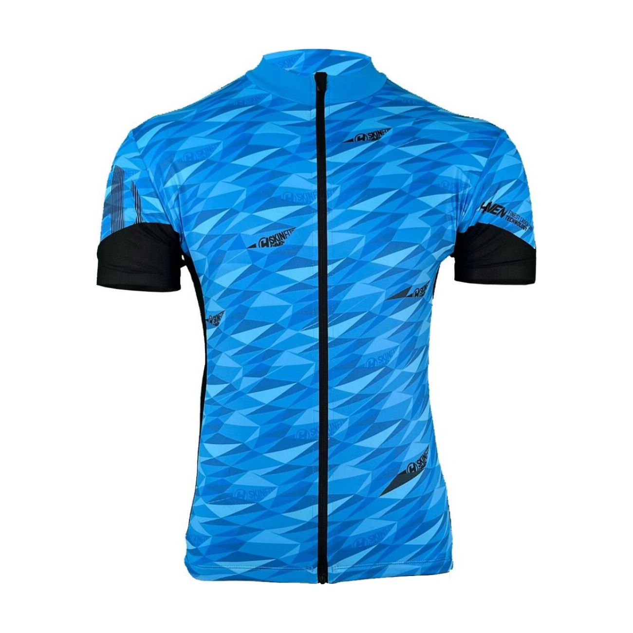 
                HAVEN Cyklistický dres s krátkym rukávom - SKINFIT NEO - modrá/čierna
            