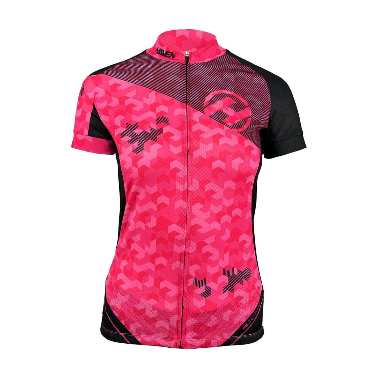 
                HAVEN Cyklistický dres s krátkym rukávom - SINGLETRAIL NEO WOMEN - ružová
            