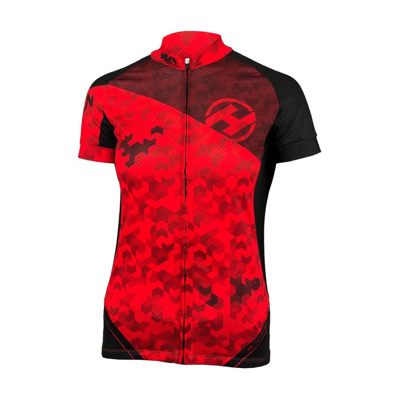 
                HAVEN Cyklistický dres s krátkym rukávom - SINGLETRAIL NEO WOMEN - červená XL
            