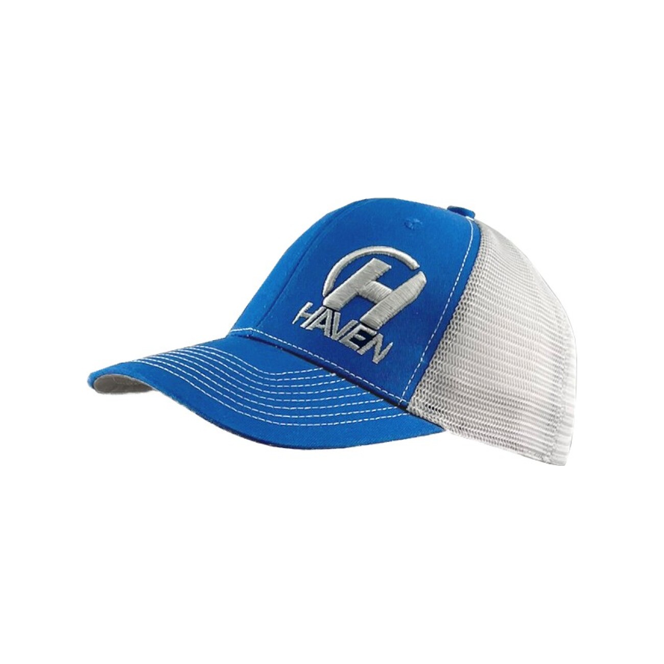 HAVEN Cyklistická čiapka - TRUCKER - modrá/biela