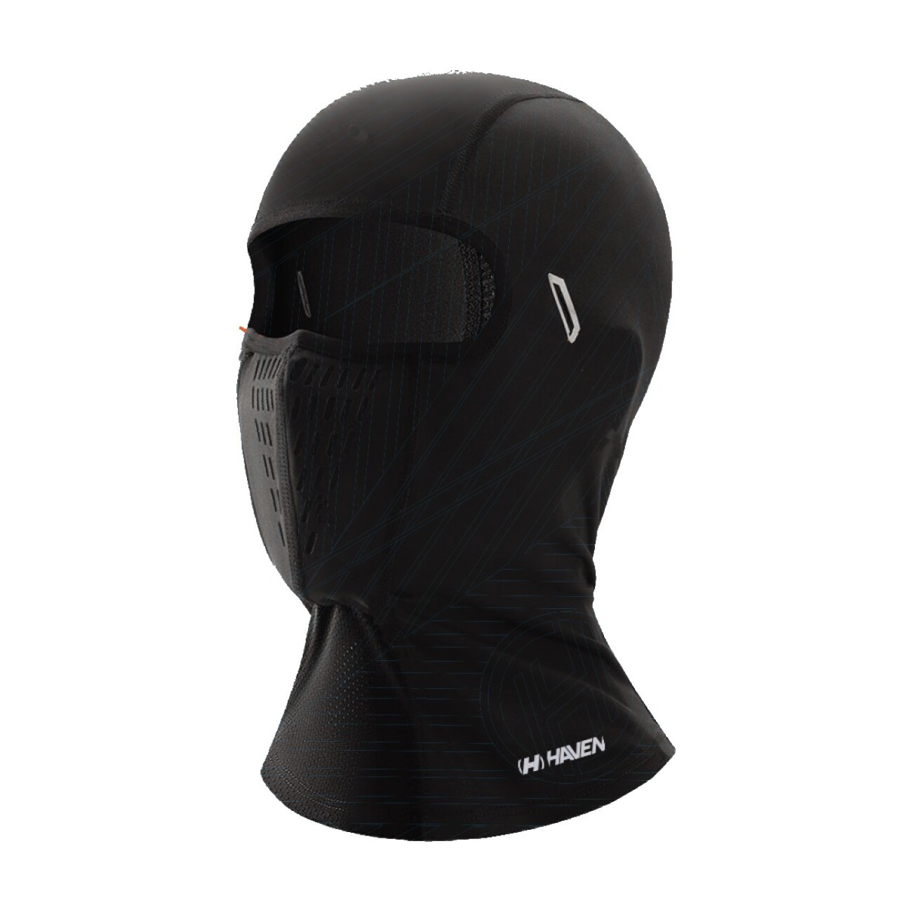 HAVEN Cyklistická kukla - FACE GUARD TECHNICAL - čierna