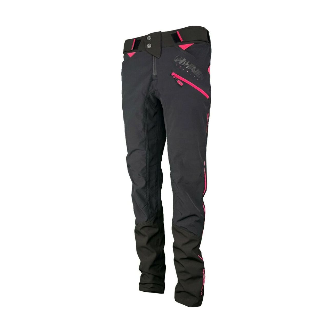 
                HAVEN Cyklistické nohavice dlhé bez trakov - TRINITY - ružová XL
            