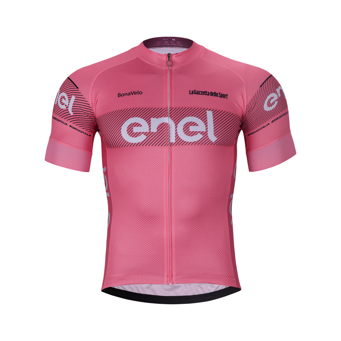 
                BONAVELO Cyklistický dres s krátkym rukávom - GIRO D´ITALIA - ružová
            
