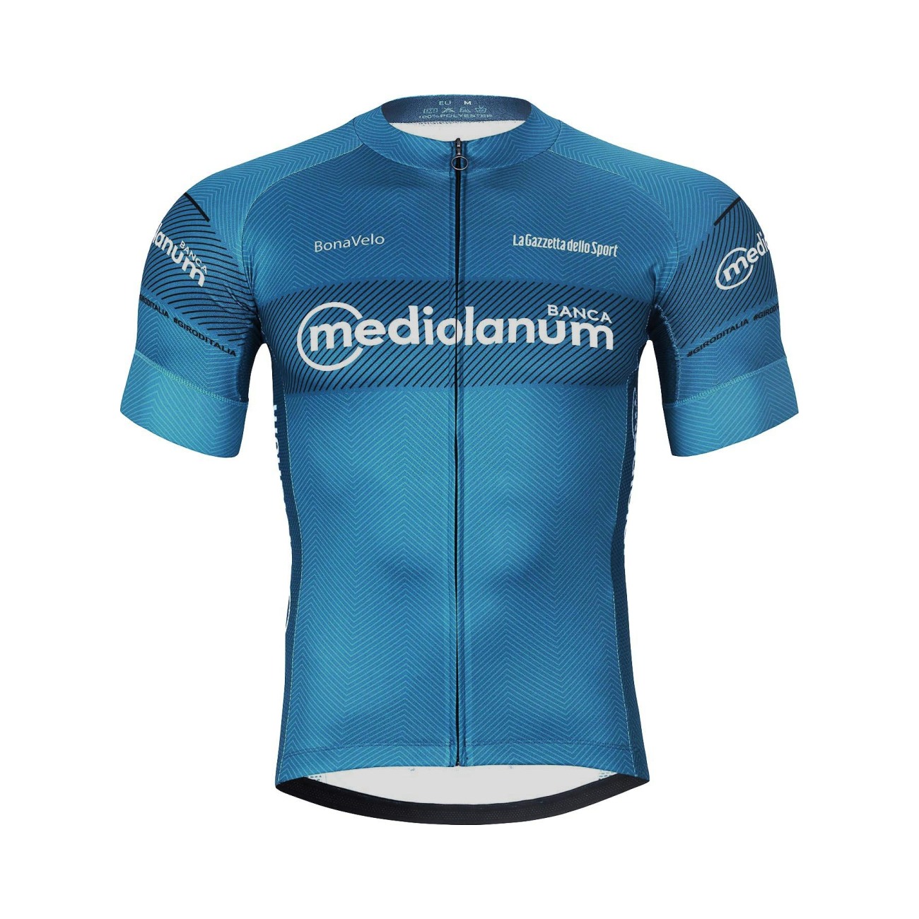 BONAVELO Cyklistický dres s krátkym rukávom - GIRO D´ITALIA - modrá XL