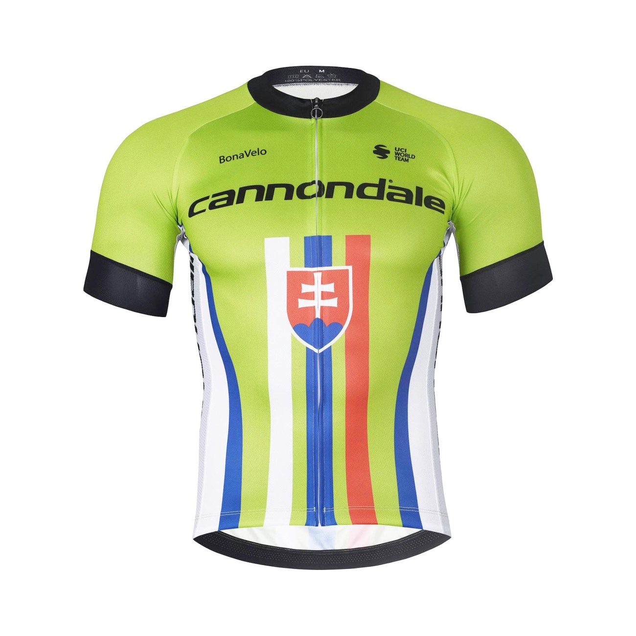 BONAVELO Cyklistický dres s krátkym rukávom - CANNONDALE SK - zelená 2XL