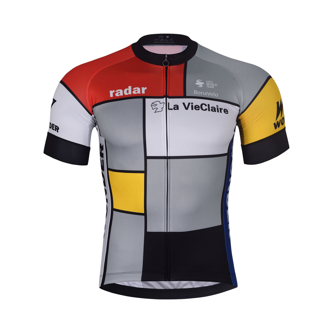 BONAVELO Cyklistický dres s krátkym rukávom - 1985 LA VIE CLAIRE RADAR - viacfarebná XS