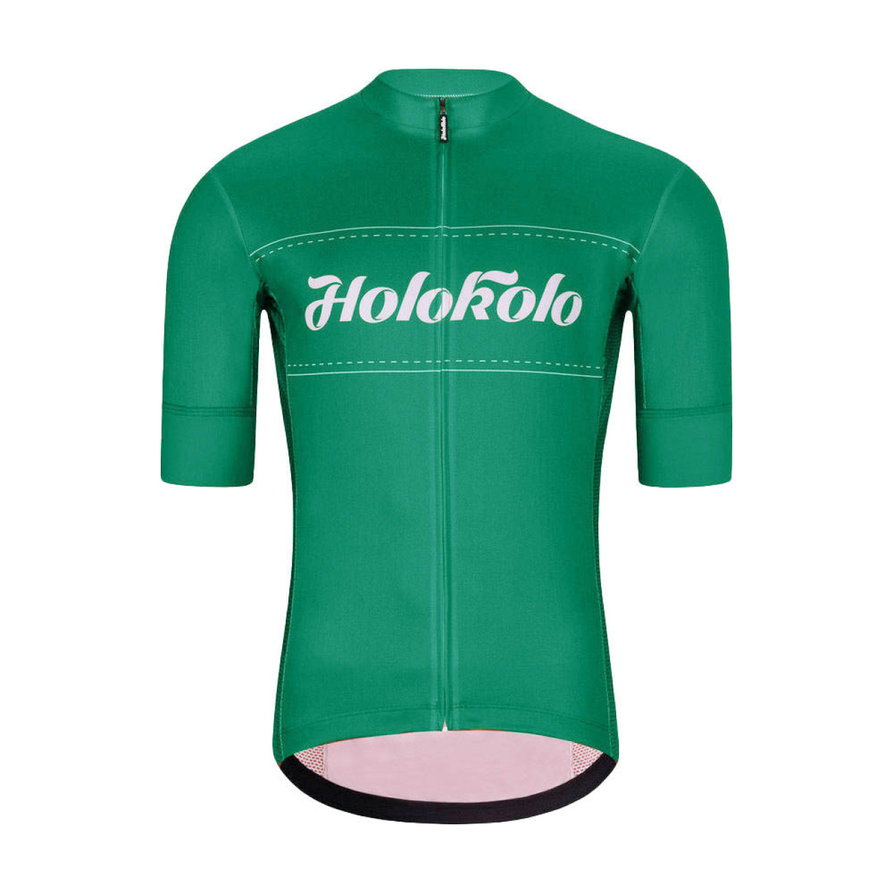 
                HOLOKOLO Cyklistický dres s krátkym rukávom - GEAR UP - zelená L
            