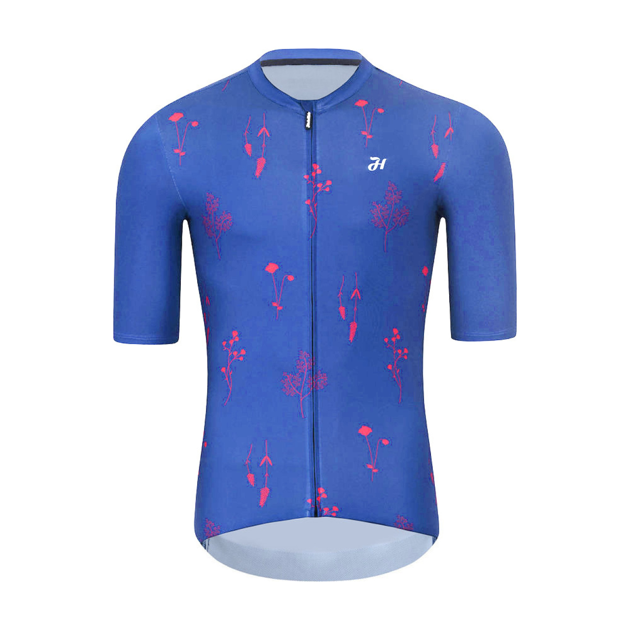 HOLOKOLO Cyklistický dres s krátkym rukávom - METTLE - modrá
