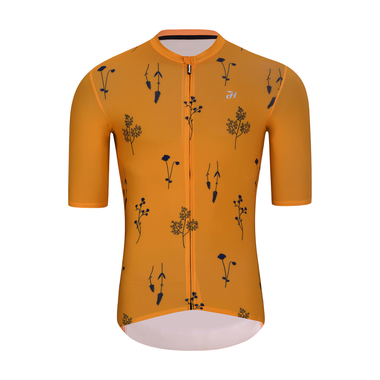 
                HOLOKOLO Cyklistický dres s krátkym rukávom - METTLE - oranžová XS
            
