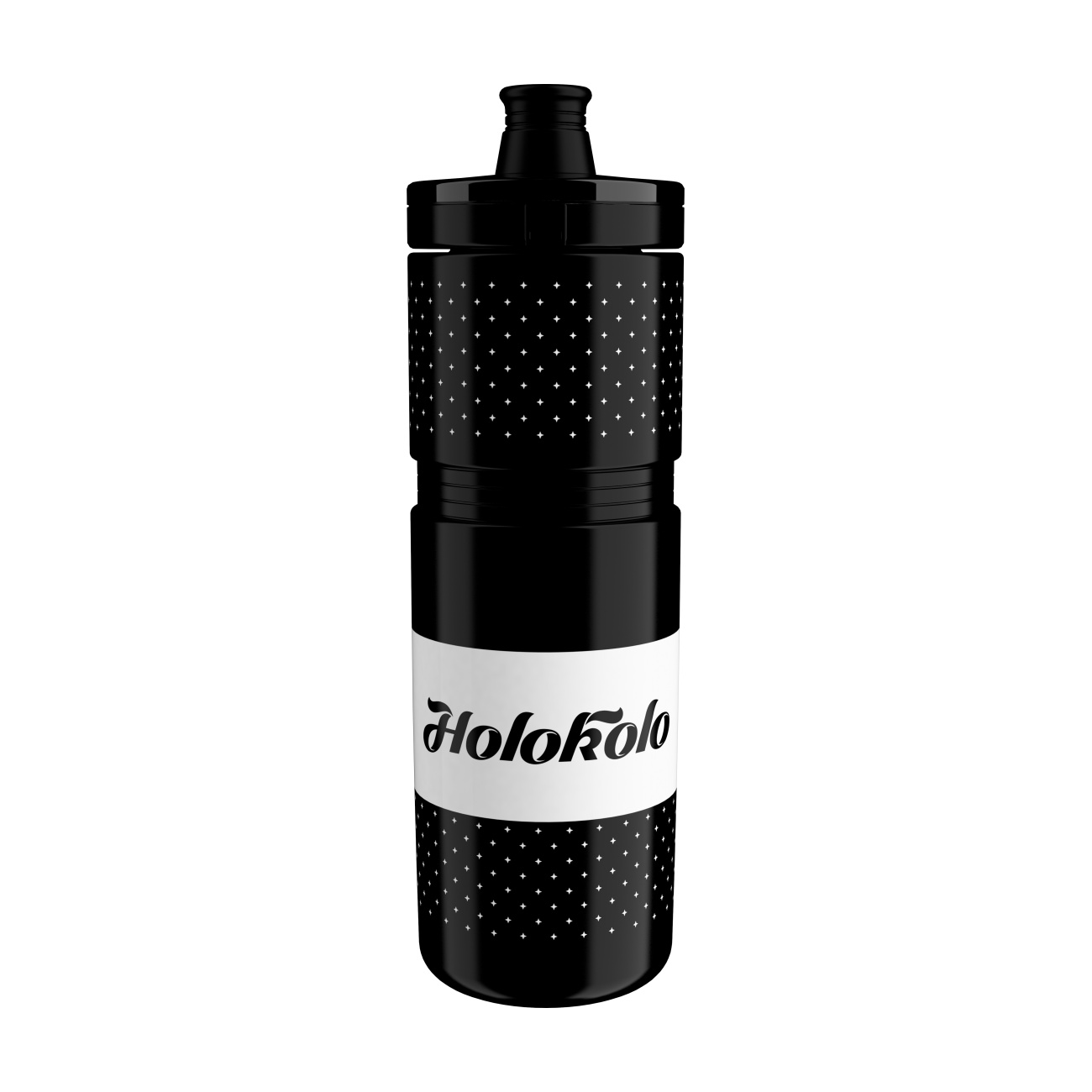 HOLOKOLO Cyklistická fľaša na vodu - HYDRA 750 ml - čierna