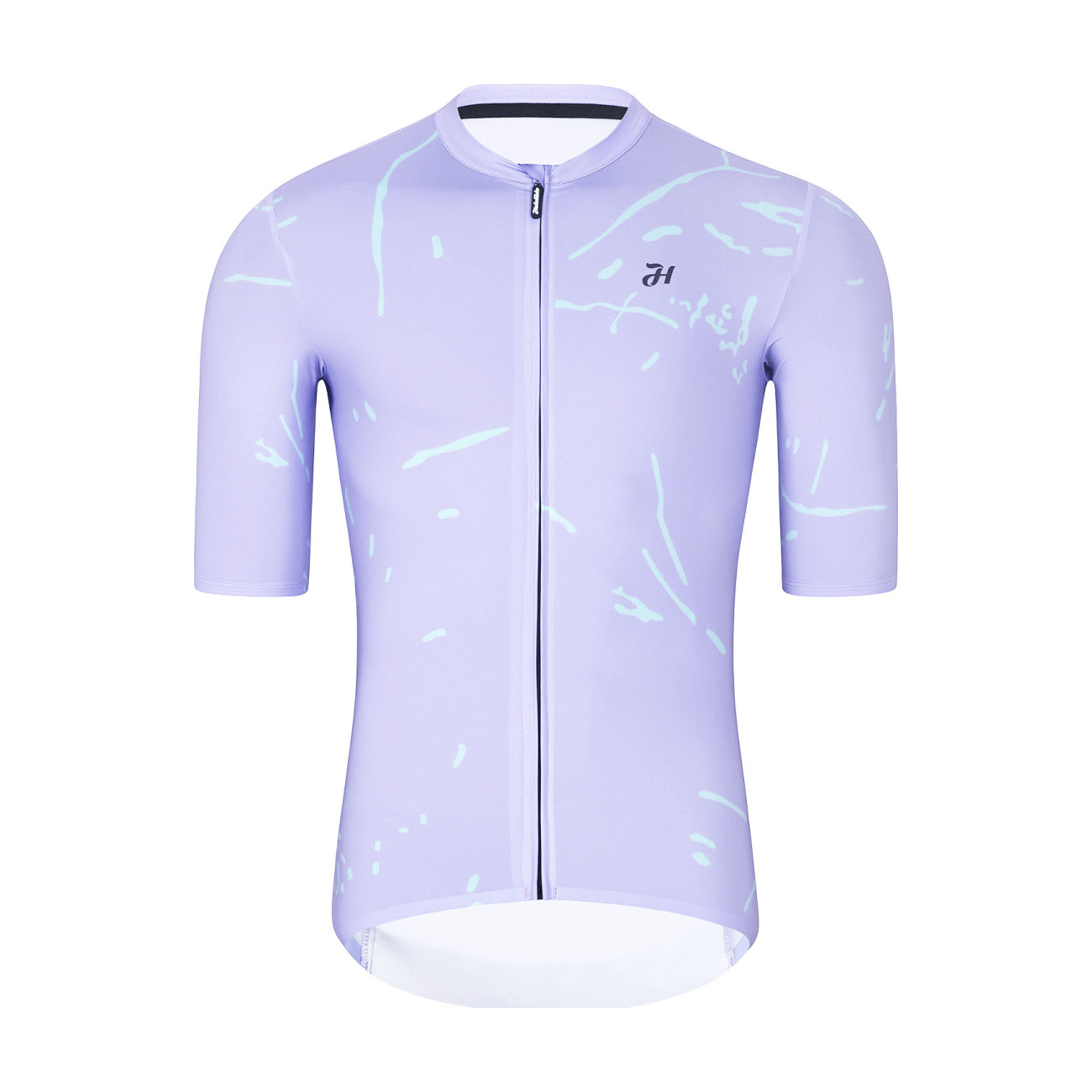 HOLOKOLO Cyklistický dres s krátkym rukávom - PASSION - fialová 2XL