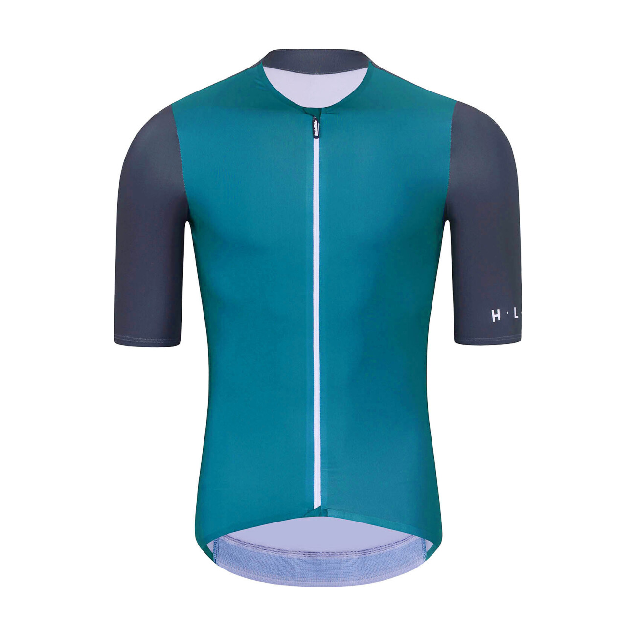 HOLOKOLO Cyklistický dres s krátkym rukávom - PERFORMANCE - zelená/fialová XS