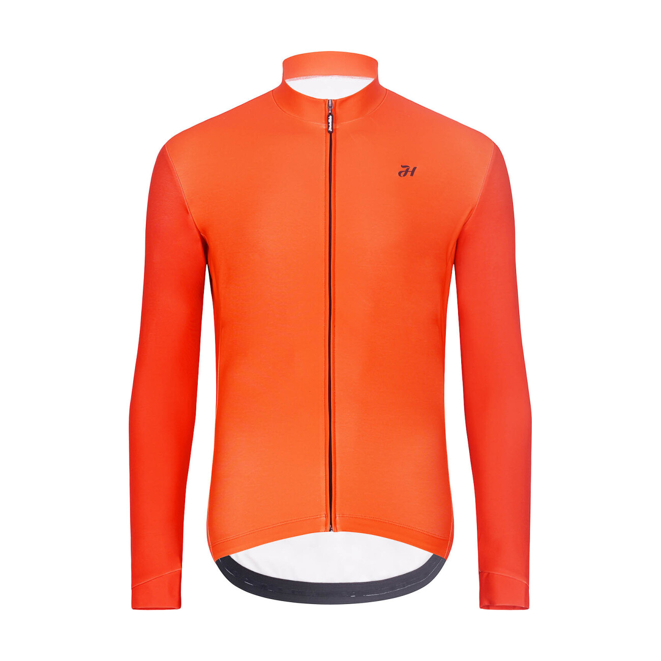 HOLOKOLO Cyklistický dres s dlhým rukávom zimný - PERFORMANCE WINTER - oranžová