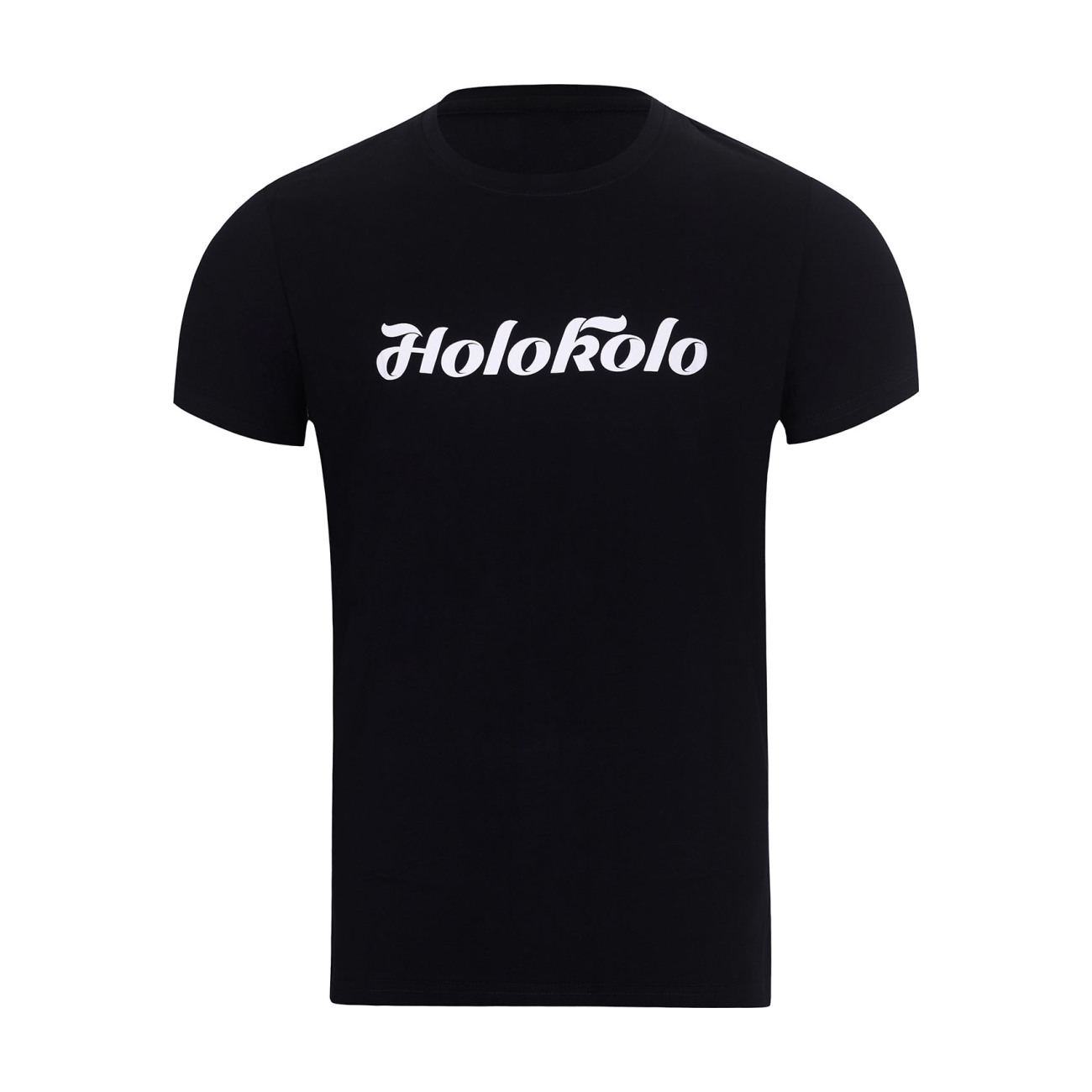 HOLOKOLO Cyklistické tričko s krátkym rukávom - CREW - čierna S