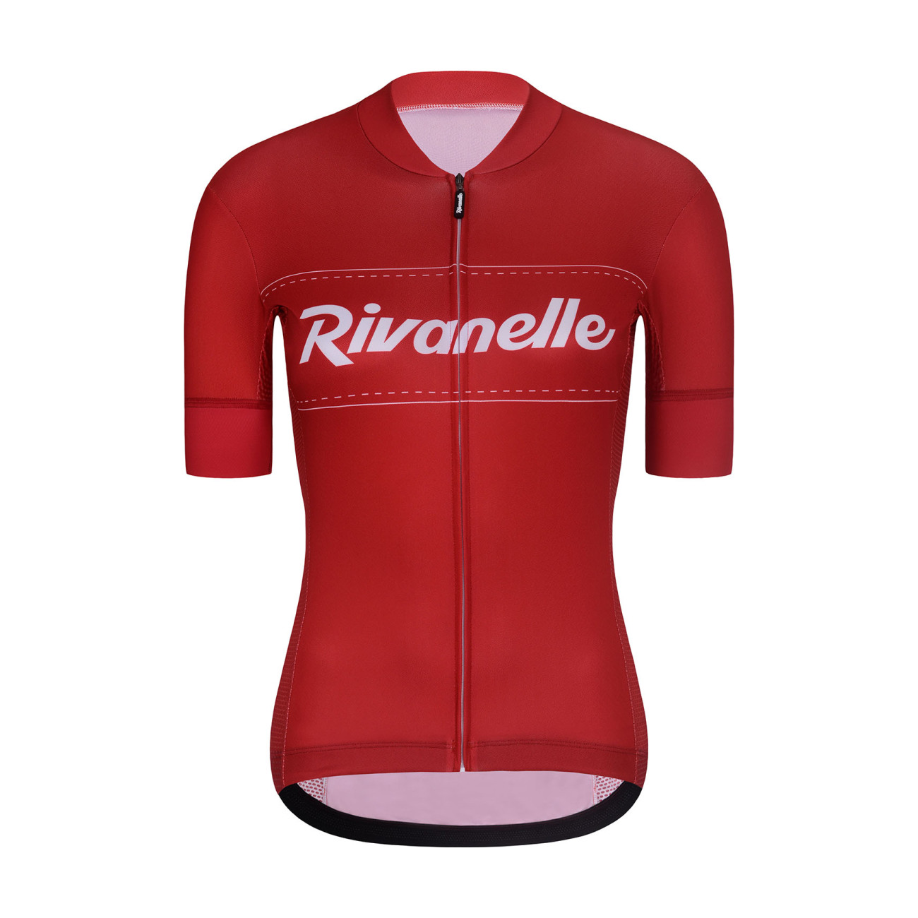 
                RIVANELLE BY HOLOKOLO Cyklistický dres s krátkym rukávom - GEAR UP - červená S
            