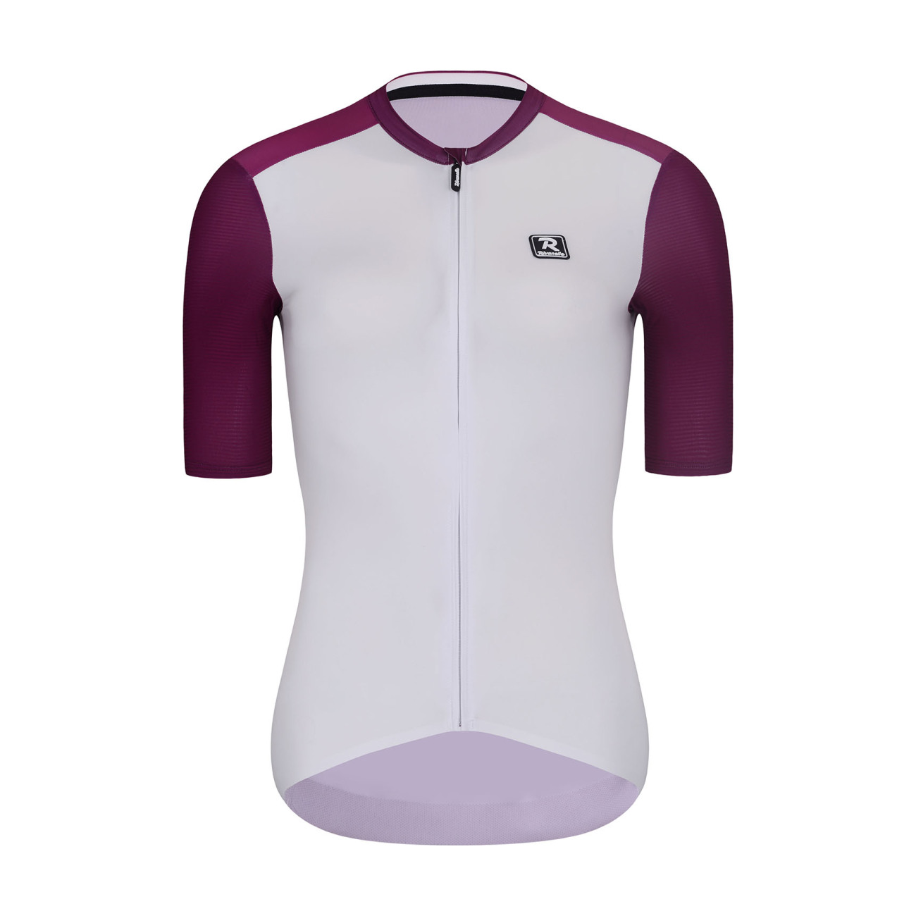 RIVANELLE BY HOLOKOLO Cyklistický dres s krátkym rukávom - TECHNICAL - biela/bordová