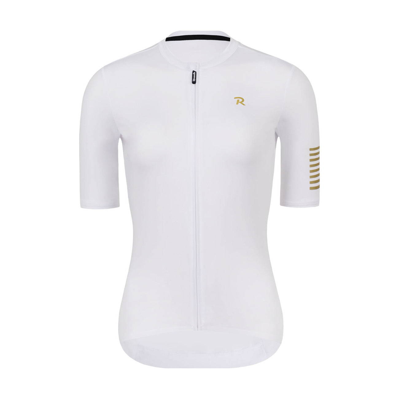 RIVANELLE BY HOLOKOLO Cyklistický dres s krátkym rukávom - VICTORIOUS GOLD LADY - biela XL