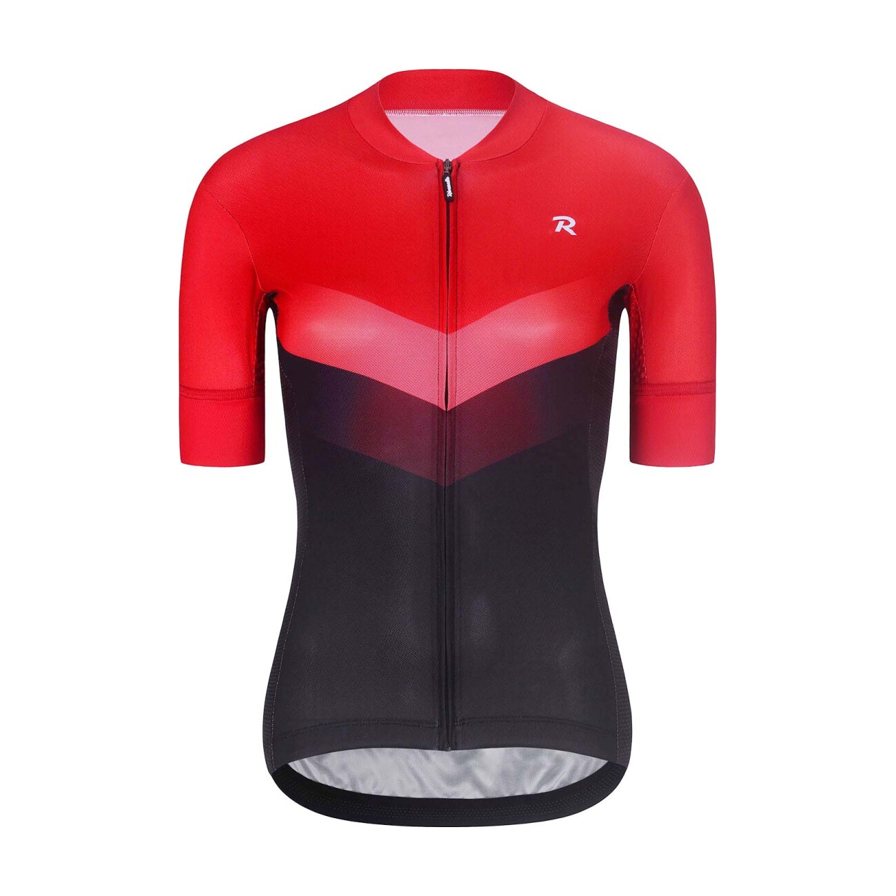RIVANELLE BY HOLOKOLO Cyklistický dres s krátkym rukávom - ARROW II - červená/čierna