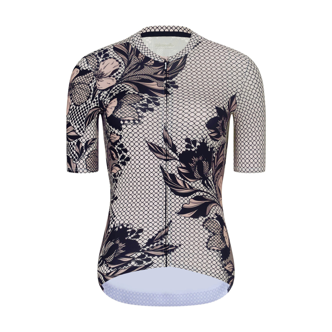 RIVANELLE BY HOLOKOLO Cyklistický dres s krátkym rukávom - BAROC - šedá L