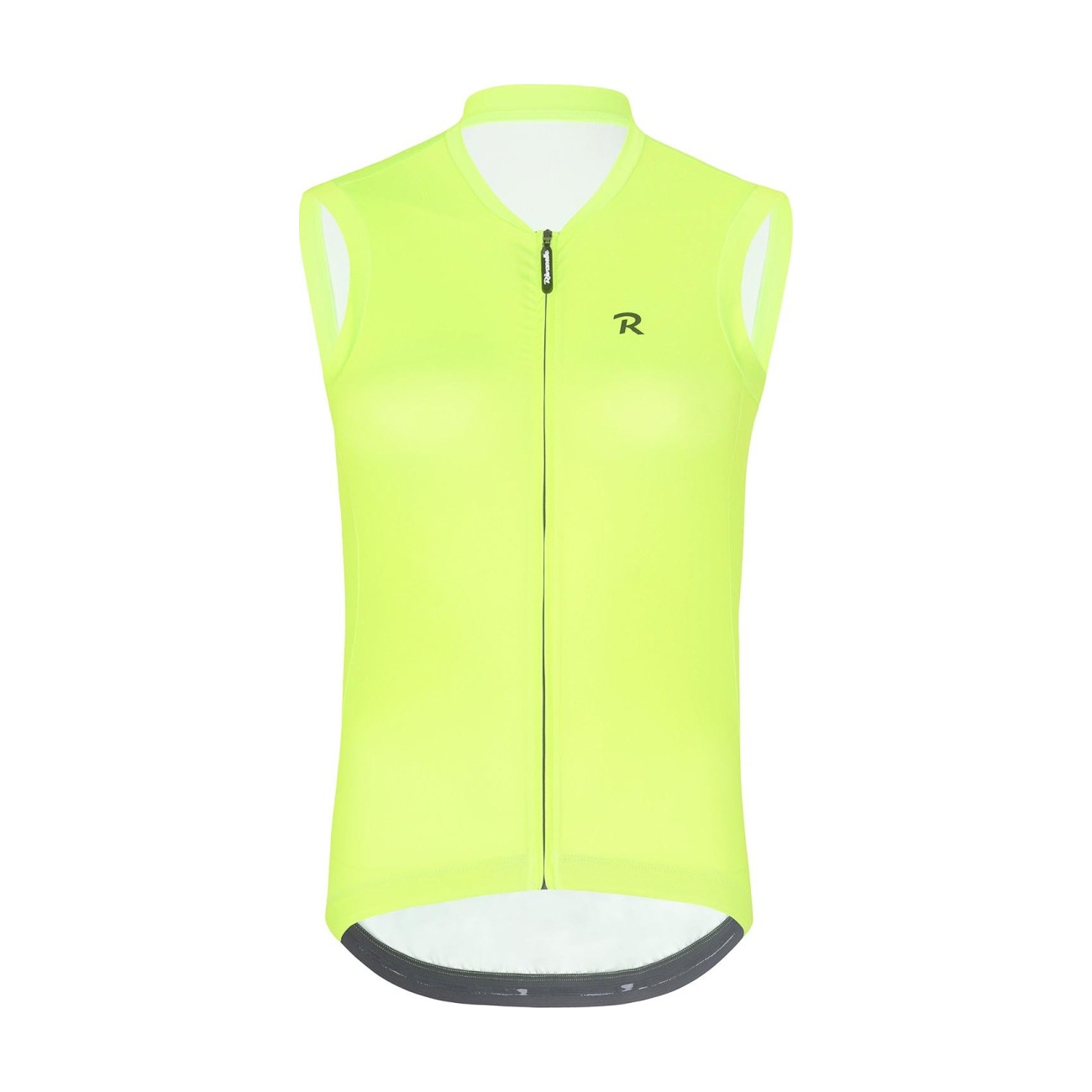 RIVANELLE BY HOLOKOLO Cyklistický dres bez rukávov - PURE - žltá S