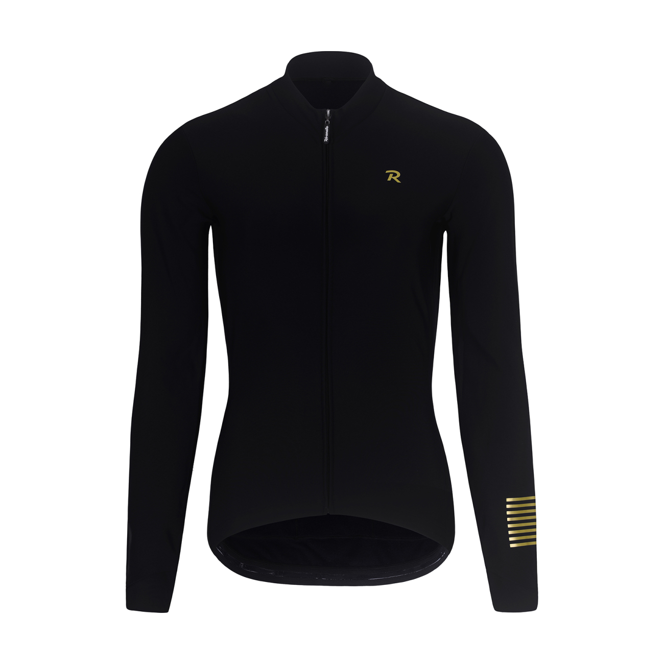 RIVANELLE Cyklistický dres s dlhým rukávom zimný - VICTORIOUS WINTER - čierna