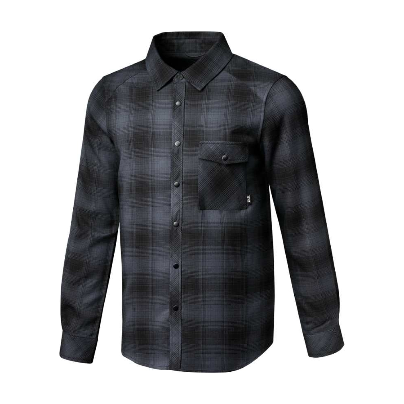 IXS košeľa - CARVE 1.0 - antracitová/čierna L