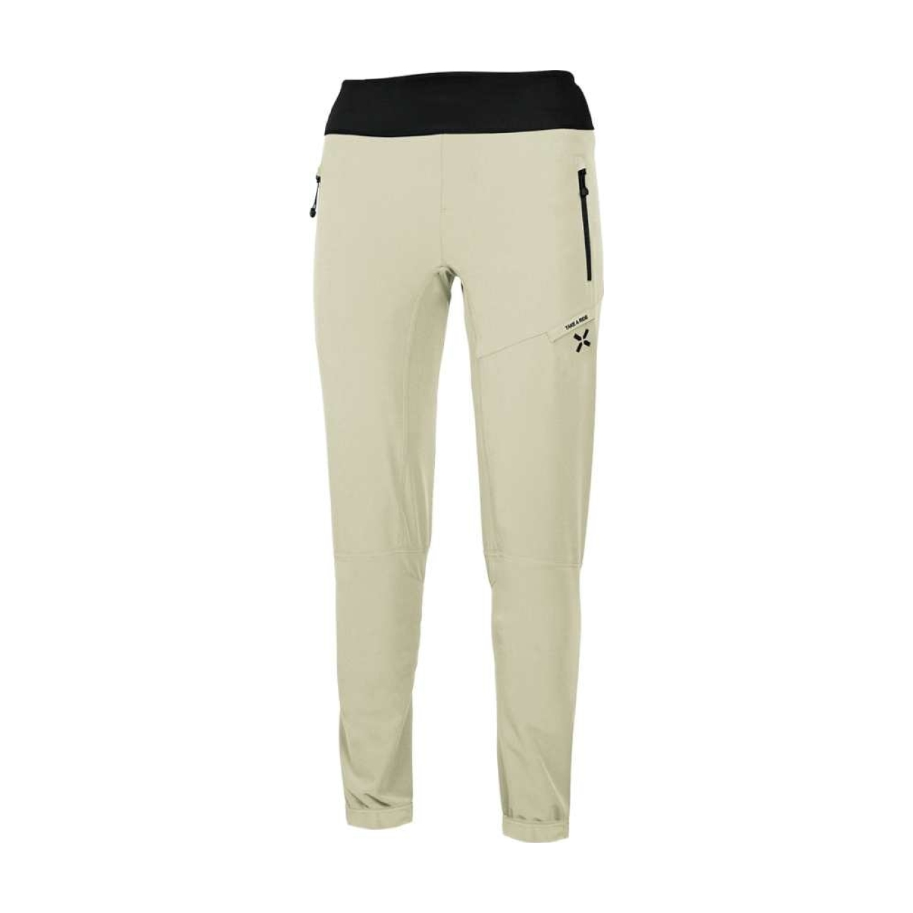 IXS Cyklistické nohavice dlhé bez trakov - CARVE 1.0 W - žltá L