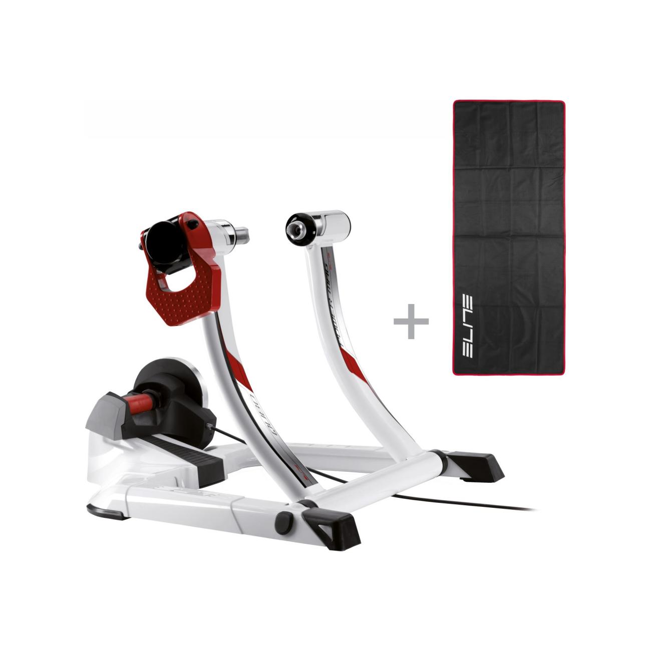 E-shop ELITE cyklotrenažér - QUBO POWER MAG SMART B+ - biela/červená/čierna