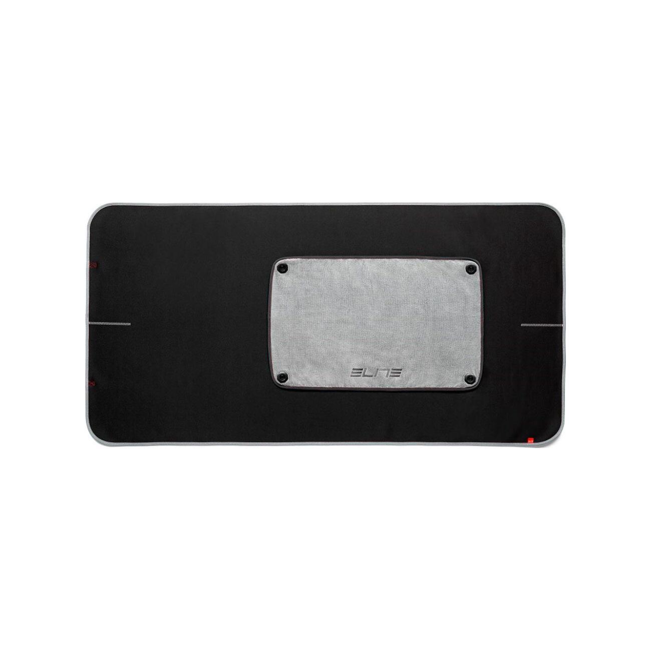 ELITE podložka pod trenažér - DRY MAT - čierna/šedá