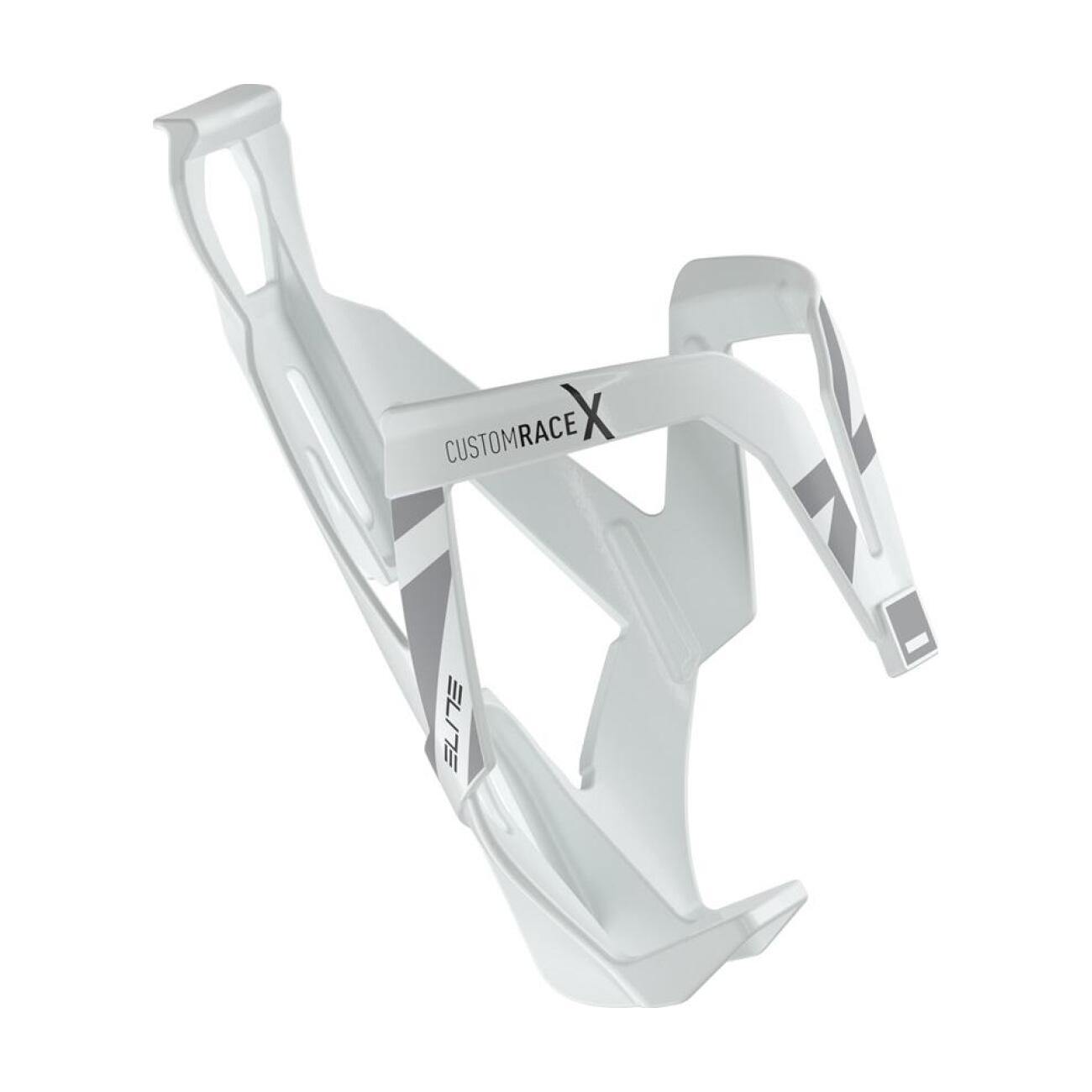 ELITE Cyklistický košík na fľašu - CUSTOM RACE X - biela