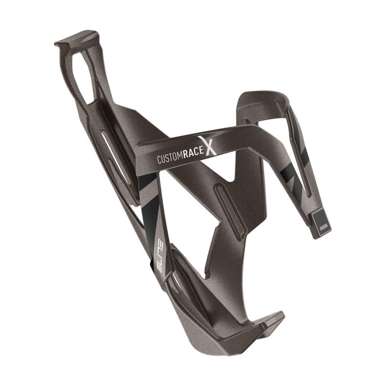 ELITE Cyklistický košík na fľašu - CUSTOM RACE X - antracitová