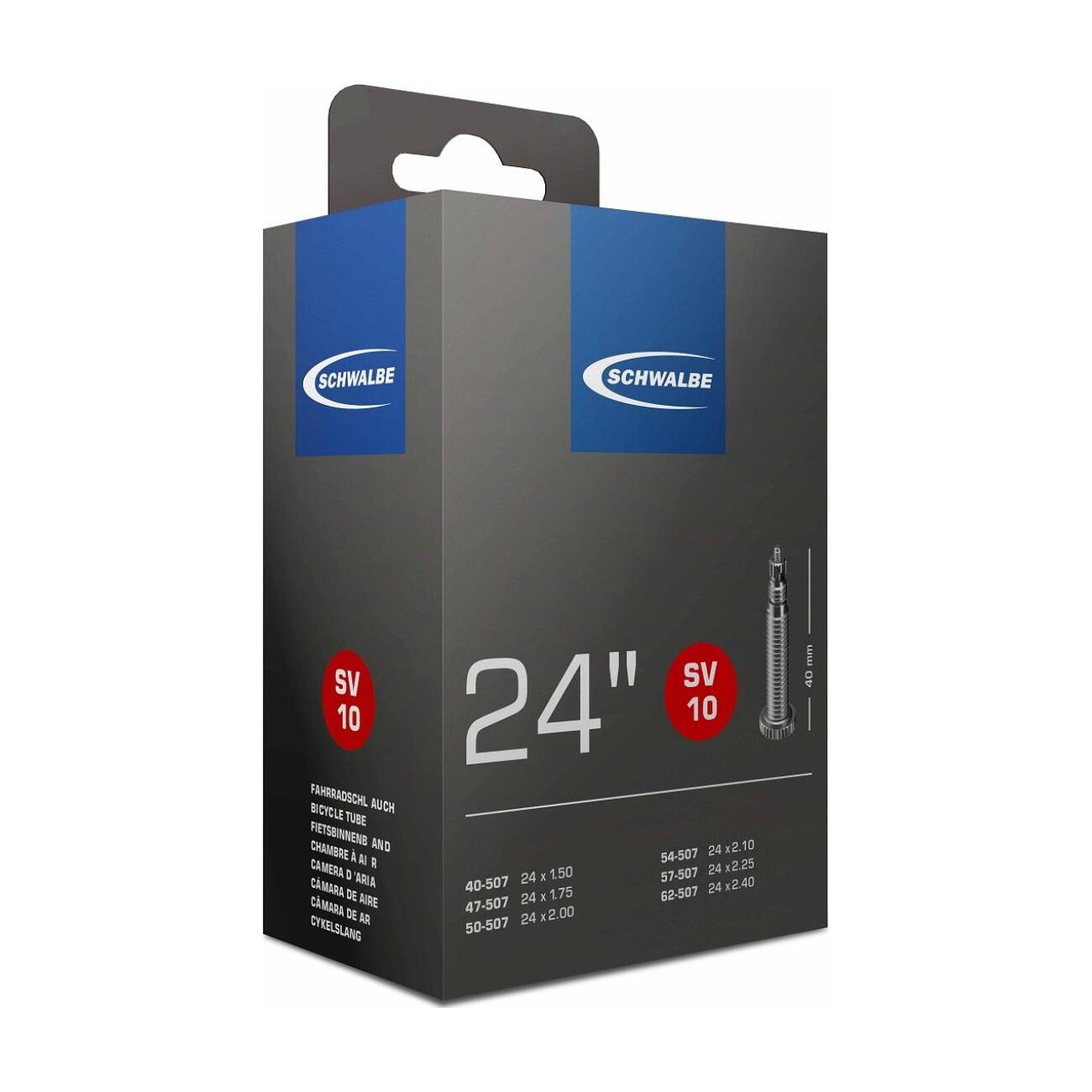 E-shop SCHWALBE duša - SV10 24x1.75/2.35 FV 40mm - čierna