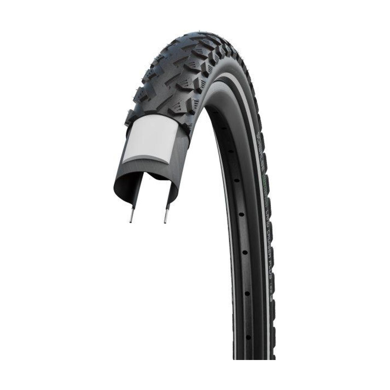 SCHWALBE plášť - LAND CRUISER PLUS (37-622) 28x1.40 700x35C ACTIVE - čierna